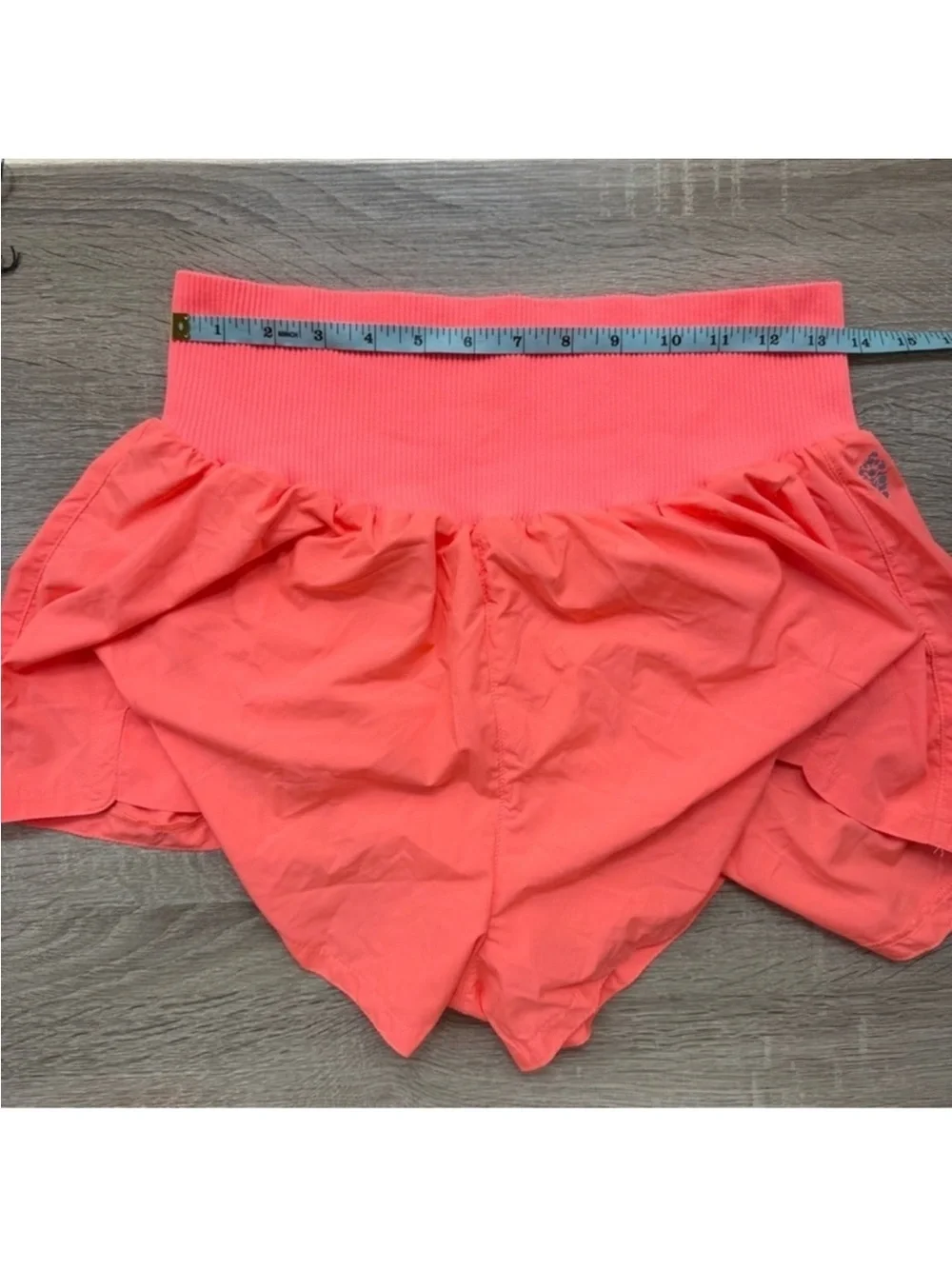 New Free People Movement Carpe Diem Shorts Neon Coral XL